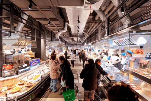 改首店焕新开业直播间爆卖10000斤车厘子AG真人旗舰厅再战一城！华润万家呼和浩特调(图2)