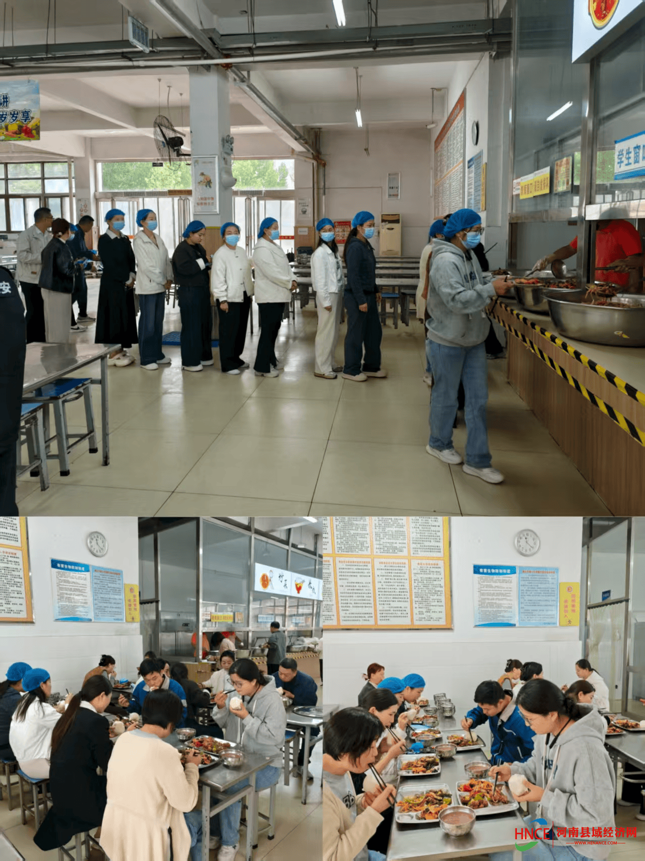 —商丘市第八中学餐厅开放日活动纪实AG真人烟火氤氲处 食安暖人心—